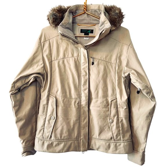 EMS Beige Ski/Snowboard Jacket - Picture 2 of 10